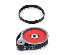 Mejoras Coches RC Para Axial Para SCX10 1/10 3,17/5,0mm Motor Engranaje Correa Transmisión Engranajes Sistema Kit Coche Trepador De Control Remoto Piezas De Repuesto Accesorios(3.17mm with Blet)