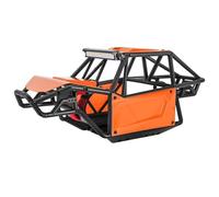 Mejoras Coches RC Para Axial Para SCX10 II 90046 Para UTB10 Para Capra 1/10 Para Rock Buggy Body Shell Chasis Kit RC Crawler Car Accesorios Modificación Piezas De Coche(Orange)