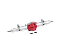 Mejoras Coches RC Para MN128 G500 Para MN86 MN86K MN86KS MN86S 1/12 Eje Recto Diferencial Delantero Trasero Completo Con Engranaje Diferencial Actualización Coche RC Crawler(Silver,Rear)