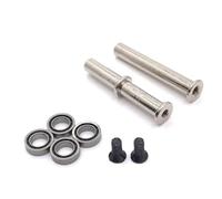 Mejoras Coches RC Para WLtoys 144010 144001 144002 124016 127017 124018 124019 LC 1/14 4 * 7 * 2 Reemplazo Mejorado Cojinete De Metal Columna De Dirección Piezas De Coche RC