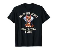 Mejórate pronto, no tienes que usar un cono de pastor alemán Camiseta