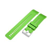 Mejore su experiencia de reloj inteligente con una pulsera deportiva de silicona calidad, para estilos de vida activos Sentido Bandas Correa De Reloj (Green, One Size)