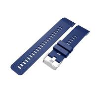 Mejore su experiencia de reloj inteligente con una pulsera deportiva de silicona calidad, para estilos de vida activos Sentido Bandas Correa De Reloj (Dark Blue, One Size)