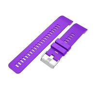 Mejore su experiencia de reloj inteligente con una pulsera deportiva de silicona calidad, para estilos de vida activos Sentido Bandas Correa De Reloj (Purple, One Size)