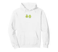 Mejores Amigos - Amistad Minimalista Linda Aguacate Mejores Amigos Sudadera con Capucha