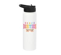 Mejores amigos de playa Stainless Steel Insulated Water Bottle