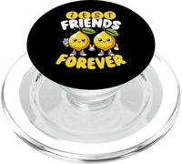 Mejores Amigos de Zest Friends Forever Cute Lemon Pun PopSockets PopGrip para MagSafe