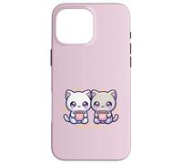 Mejores Amigos - Gatitos adorables Mejores tés Carcasa para iPhone 16 Pro MAX
