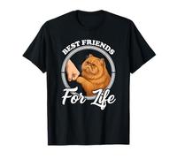 Mejores Amigos Lindos Amantes de los Gatos persas Camiseta