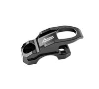 Mejores Ganchos Almacenamiento de Motocicleta Soporte de Cilindro Maestro de Freno CNC para Motocicleta Ho@&nda TRANSALP750 XL750, Abrazadera para Bolsa, Colgador de Casco(Black)