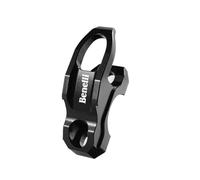 Mejores Ganchos Almacenamiento de Motocicleta Soporte para Cilindro Maestro de Freno de Motocicleta Leoncino TRK 502 502X TNT 125 300 600, Bolsa, portaequipajes, Abrazadera, Gancho para Casco(Black)