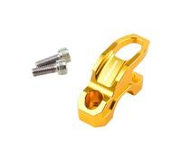 Mejores Ganchos Almacenamiento de Motocicleta Soporte para Cilindro Maestro de Freno de Motocicleta, Bolsa, portaequipajes, Abrazadera, Gancho para Casco, para Vstrom DL 250 650 1000(Gold)