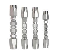Mejores OFERTAS 4 Uds Kit de reparación de accesorios for mangueras hidráulicas reutilizables, accesorios for mangueras hidráulicas 1/2In3/4In, accesorios for mangueras hidráulicas