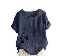 Mejores Ofertas de Hoy Camisetas Holgadas Manga Corta Mujer Blusas Blancas Verano Elegantes Sobrecamisa Camisa Negra Camarera Ropa 2025 Conjunto para Traje Negras Algodon Blusa De Fiesta