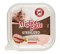 MejorGato Sterilized Cuencos de salmón y arroz 100 gramos