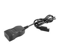 Mekalero Adaptador de carga de teléfono de motocicleta de fácil instalación con protocolos dobles para teléfonos inteligentes sobre la marcha, adaptador de carga de teléfono de motocicleta