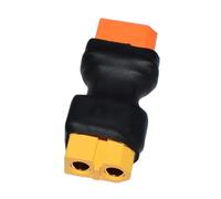 Mekalero Adaptador flexible de PVC XT60IF a XT60F sin adaptador de cable para cargar baterías en vehículos controlados por radio y sistemas de almacenamiento de energía