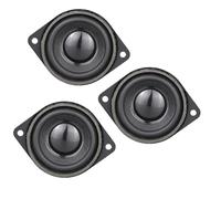 Mekalero Altavoz de rango completo de 45 mm, 4 Ohm, 5 W, con borde de goma natural y orejas dobles para dispositivos multimedia, bocina de alta compatibilidad