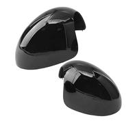 Mekalero Componentes de carcasa reflectora de ajuste directo para modelos compactos ajustados a mano, año 2007 a 2016, tapa de cristal negro brillante