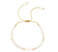 Mekalero Cruces de resina de moda con cuentas, ajuste cómodo para varios tamaños de muñeca, cristales unisex, One Size, como se describe