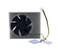 Mekalero Disipador de calor mejorado de la placa de refrigeración con almohadilla conductora térmica, radiadores, disipador de calor silencioso