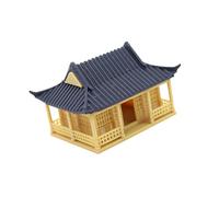 Mekalero Eastern Construction - Juego de construcción pequeño que mejora los arreglos del acuario y la formación de escenas, paisaje pequeño