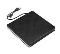 Mekalero Grabadora externa de DVD y CD compatible con múltiples formatos, incluyendo R RWs para computadora, portátil, escritor portátil
