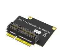 Mekalero PCBs - Tarjeta de extensión PCIE en miniatura para XD05, placa adaptadora de sonido dorada para trabajos de repuesto e instalación, tarjeta adaptadora de sonido en ángulo recto