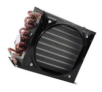 Mekalero Refrigerador de ruido, condensador industrial, equipo de compresor, bobina de refrigeración, radiador refrigerado por aire, ventilador de condensador de congelador de aluminio