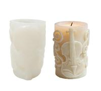 Mekalero Silicona con forma de violín para manualidades elegantes y decoraciones
