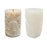 Mekalero Silicona con forma de violín para manualidades elegantes y decoraciones