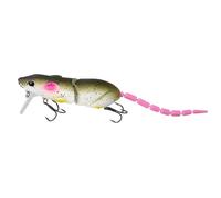 Mekalero Swimbait profesional con múltiples secciones que crean movimientos, cebos flotantes para copiar cebos