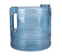 Mekalero Unidad de recogida de purificación de agua consistente de 6 litros que funciona con muchas unidades de encimera, contenedor ergonómico para manejo de agua