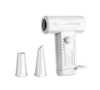 Mekalero Ventilador de motor ligero sin escobillas portátil de refrigeración 130.000 rpm, soplador violento para estudiantes y motor profesional sin escobillas