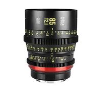 MEKE 85mm T2.1 lente de enfoque manual gran angular de enfoque para Canon EF Mount y Cine Camcorder ZCAM E2-F6, E2-F8, Canon EOS C500 Mark II y S35 EOS C100 Mark II, EOS C200, Zcam E2-S6 6K