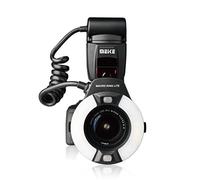 MEKE MK-14EXT-C E-TTL - Anillo Flash Macro LED con lámpara LED AF Assist para EOS 4000D 70D 77D 80D Rebel T7i T6i T6s T6 T5i T5 T4i T3i SL2 y Otras cámaras réflex Digitales EOS con Soporte