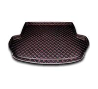 MeKnMoney Coche Alfombrillas Maletero para Opel Ampera 2011-2016, Cuero Maletero Trasero Alfombra Impermeable Interiores Accesorios,D/Black Red