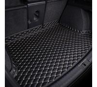 MeKnMoney Coche Alfombrillas Maletero para Porsche Cayenne Coupe 2019-2024, Cuero Protector Cubre Maletero Antideslizante Interiores Accesorios,B/Black Beige