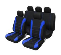 MeKnMoney Coche Fundas Asientos para Audi A1 Sportback 2010-2015 A2 A6 Sedan Avant/TT, Cubiertas de Asiento Delanteros Traseros Protector Accesorios,C/Blue