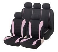 MeKnMoney Coche Fundas Asientos para Citroen C4 I 2004-2026, Cubiertas de Asiento Delanteros Traseros Protector Accesorios,G/Pink