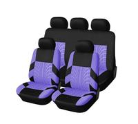 MeKnMoney Fundas Asientos Coche para BMW 1er E87 1.Gen 5-Door 2004-2016, Completo Cómodo Cojines Protectores de Asientos Interior Accesorios,F/Purple