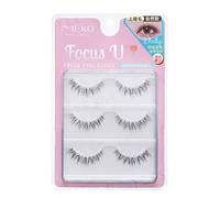 MEKO - Focus U Upper False Eyelashes Natural Style 3 pairs