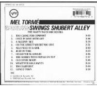 MEL TORME SWINGS SHUBERT ALLEY