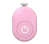 melairo CortaúñAs EléCtrico para NiñOs, Herramienta para Pulir UñAs, Kit de Cuidado del, Juego de Manicura, CortaúñAs FáCil de Recortar para ReciéN Nacidos, Rosa