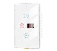 melairo Tuya Smart WiFi Calentador de Agua Interruptor Panel de Pared TáCtil 20A Temporizador Control Trabajo Hogar Inteligente A
