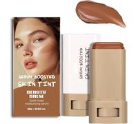Melambo Skin Tint,Serum Boosted Hydration Beauty Balm,Foundation Stick Beauty Balm Boosted Skin Tinte, Solid Tinted Hidrating Serum Contour Sticks,Foundation Face Stick for Women (#03)