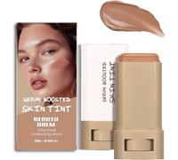 Melambo Skin Tint,Serum Boosted Hydration Beauty Balm,Foundation Stick Beauty Balm Boosted Skin Tinte, Solid Tinted Hidrating Serum Contour Sticks,Foundation Face Stick for Women (#06)
