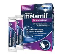 Humana Melamil Dorminstant Melatonina 99% pura, triptófano y magnesio – Adultos 24 sobres