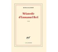Mélancolie Demmanuel Berl (ebook)