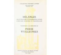 Mélanges De Littérature Et Dépigraphie Latines Dhistoire Ancienne Et D